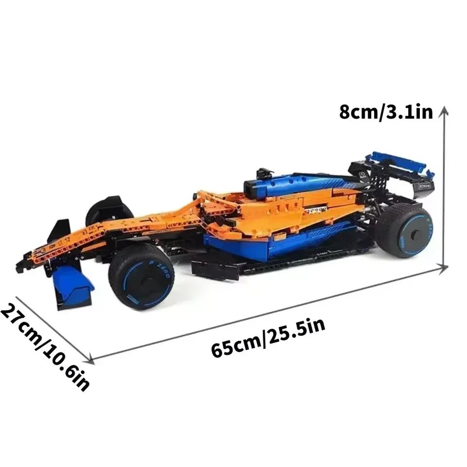 F1 Builder Pro – Carro de Corrida para Montar - Creative Brinquedos