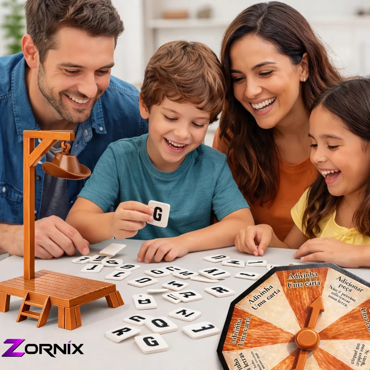 Jogo da Forca Interativo em Família - Creative Brinquedos