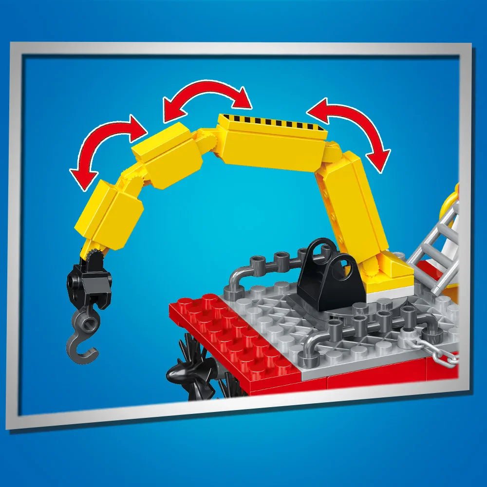 Rescue Builder Kids – Missão Bombeiros - Creative Brinquedos