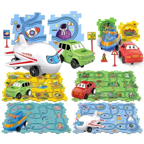 SmartTrack Kids – Pista Criativa de Engenharia - Creative Brinquedos