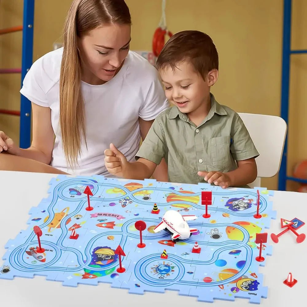 SmartTrack Kids – Pista Criativa de Engenharia - Creative Brinquedos