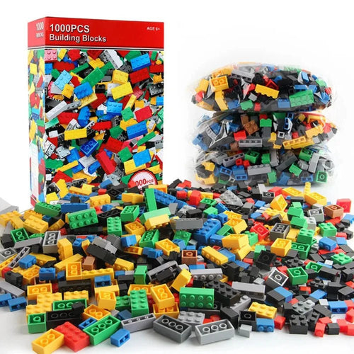 Blocos Criativos – 1000 Peças - Creative Brinquedos