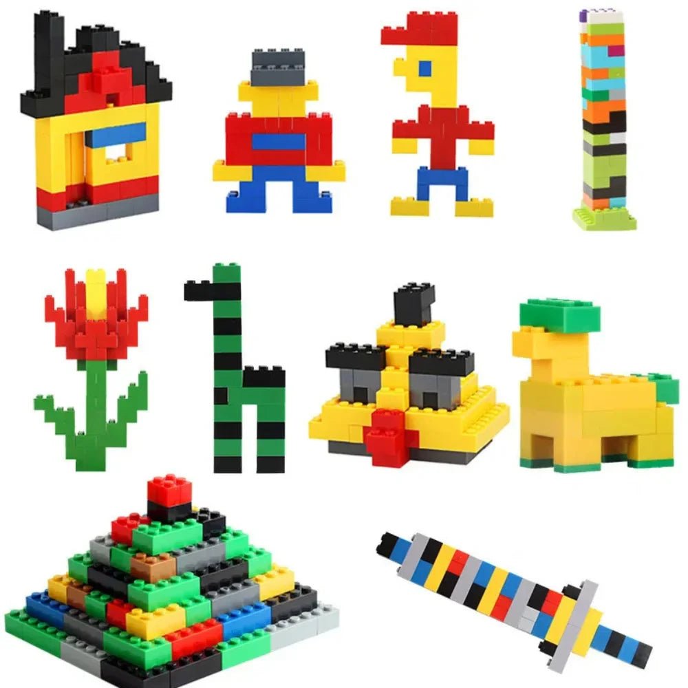 Blocos Criativos – 1000 Peças - Creative Brinquedos