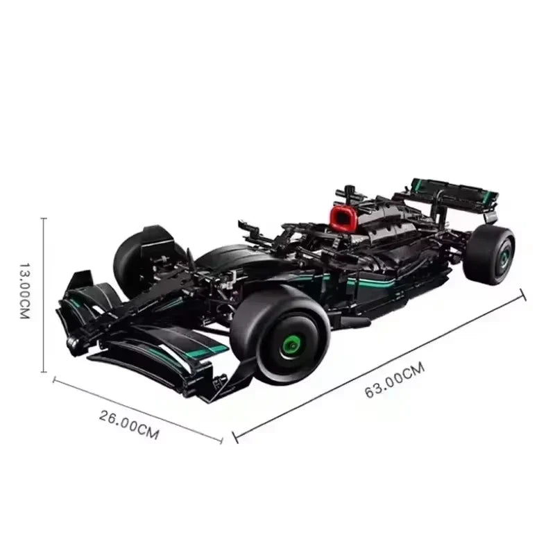 F1 Builder Pro – Carro de Corrida para Montar - Creative Brinquedos