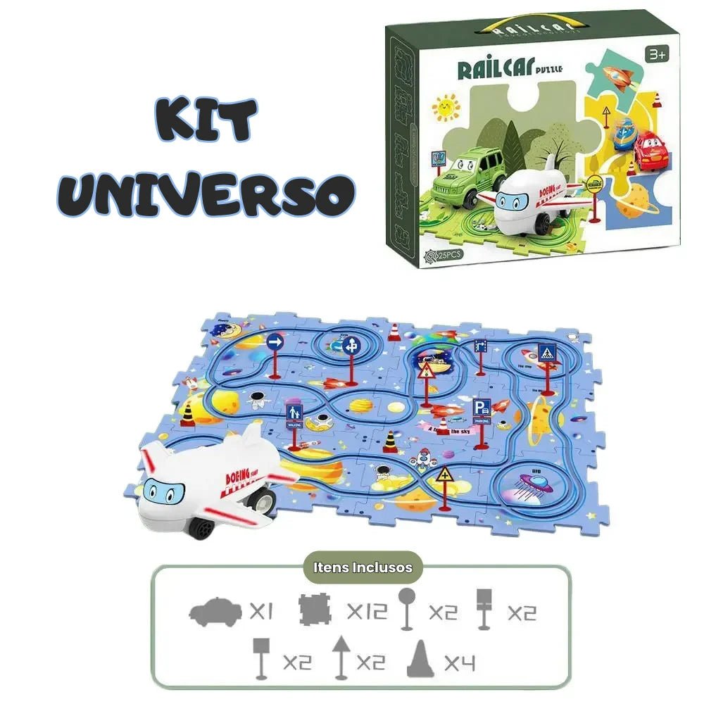 SmartTrack Kids – Pista Criativa de Engenharia - Creative Brinquedos