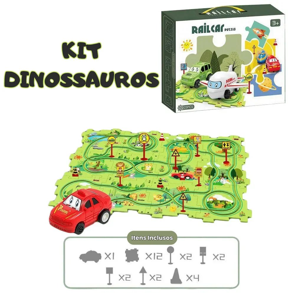 SmartTrack Kids – Pista Criativa de Engenharia - Creative Brinquedos