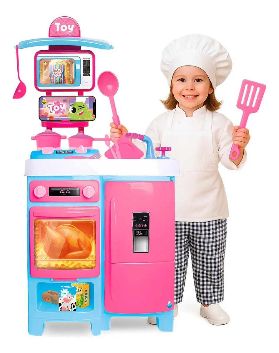 CHEF KIDS – COZINHA INFANTIL COMPLETA - Creative Brinquedos