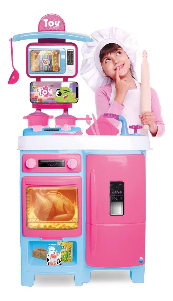 CHEF KIDS – COZINHA INFANTIL COMPLETA - Creative Brinquedos
