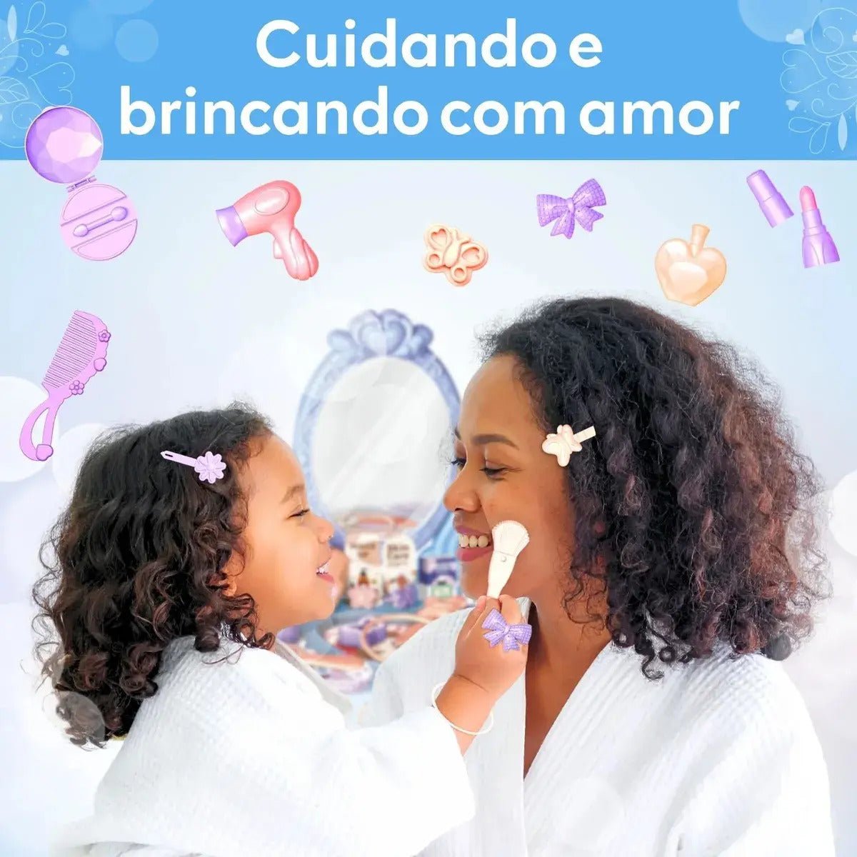 PRINCESS VANITY KIDS – PENTEADEIRA INFANTIL - Creative Brinquedos