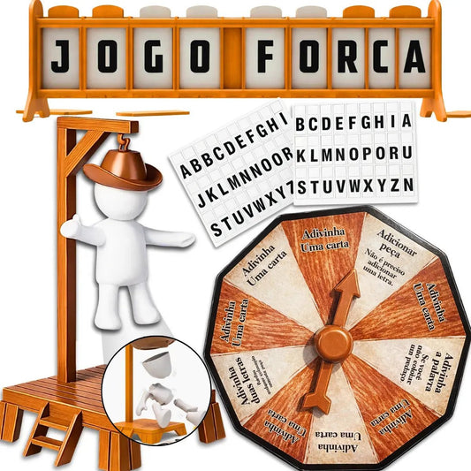 Jogo da Forca Interativo em Família - Creative Brinquedos