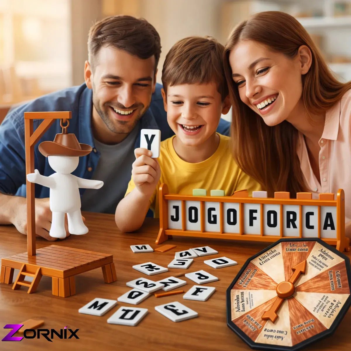 Jogo da Forca Interativo em Família - Creative Brinquedos