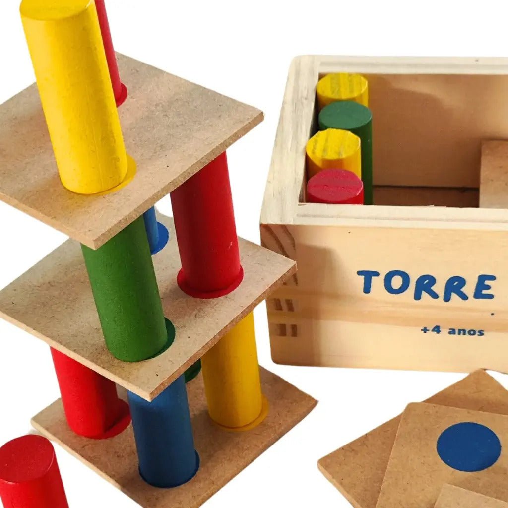 Torre Inteligente Desafio & Aprendizado - Creative Brinquedos