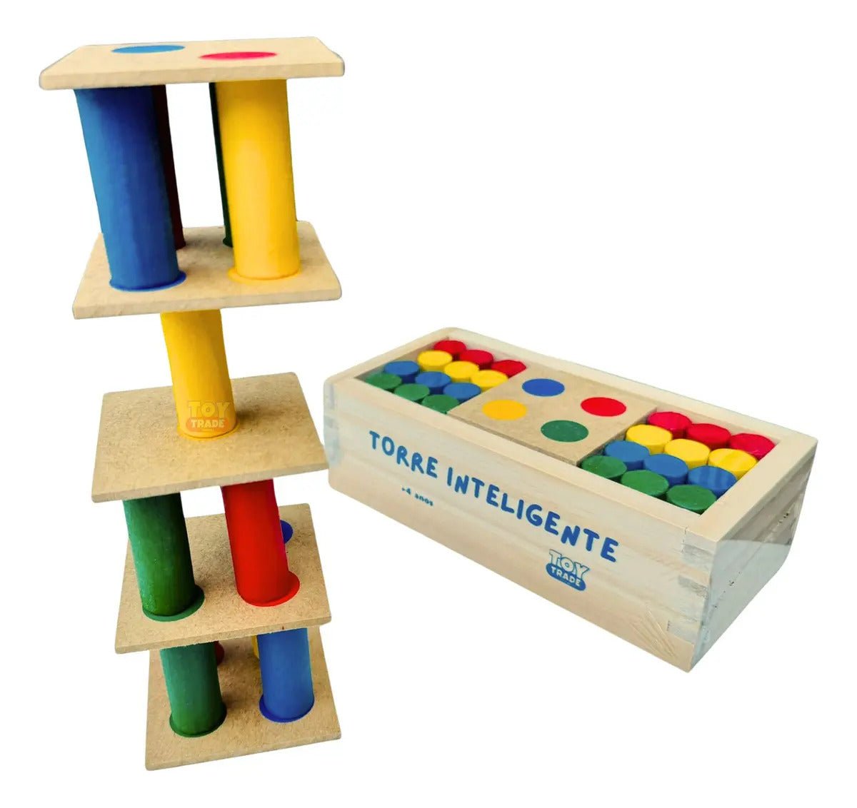 Torre Inteligente Desafio & Aprendizado - Creative Brinquedos