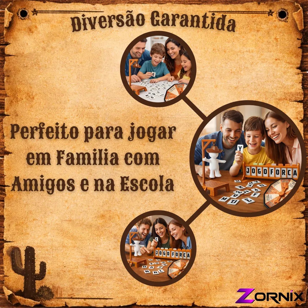 Jogo da Forca Interativo em Família - Creative Brinquedos