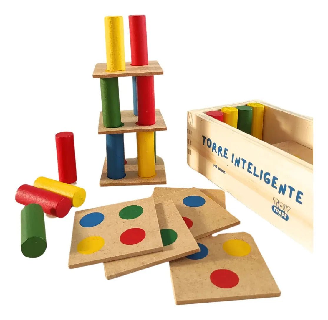 Torre Inteligente Desafio & Aprendizado - Creative Brinquedos