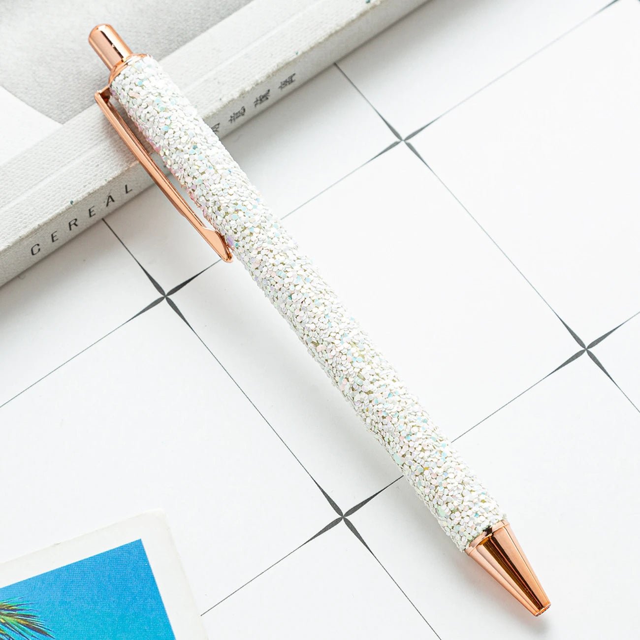 6 peças caneta luxo lantejoulas - Creative Brinquedos