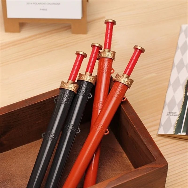 6 peças caneta samurai - Creative Brinquedos