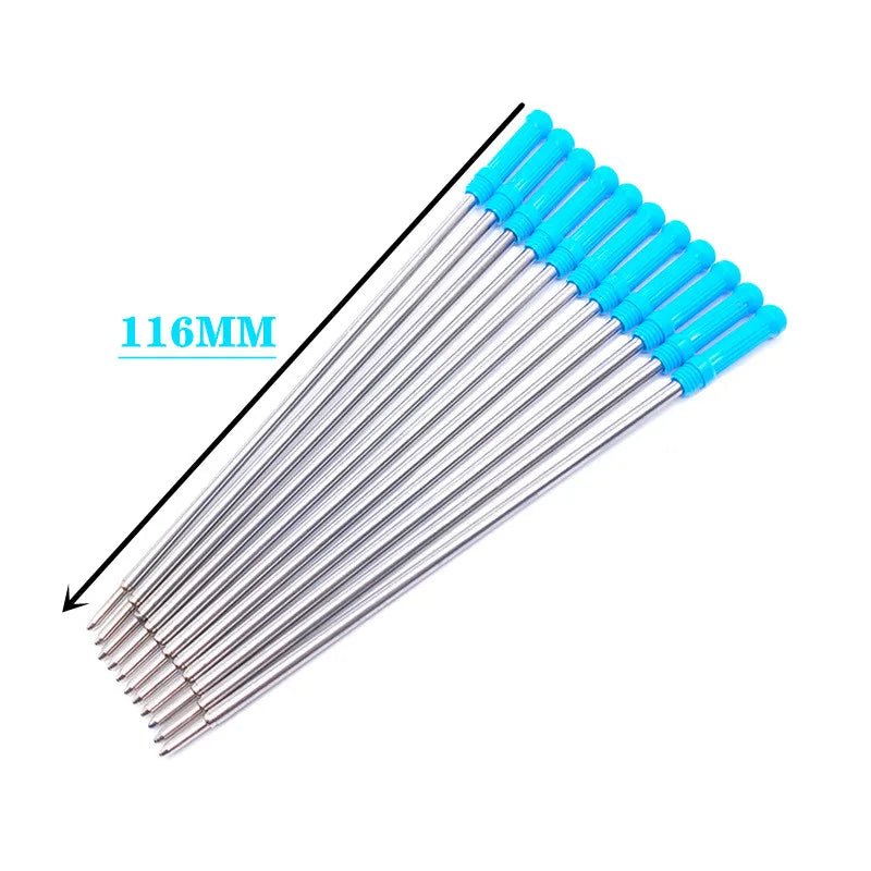 20 peças refil caneta esferográfica 116mm - Creative Brinquedos