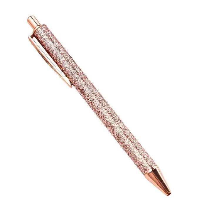 6 peças caneta luxo glitter - Creative Brinquedos
