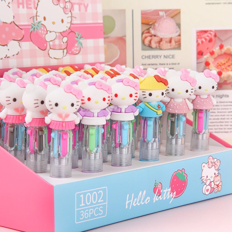 36 peças caneta mini Sanrio - Creative Brinquedos