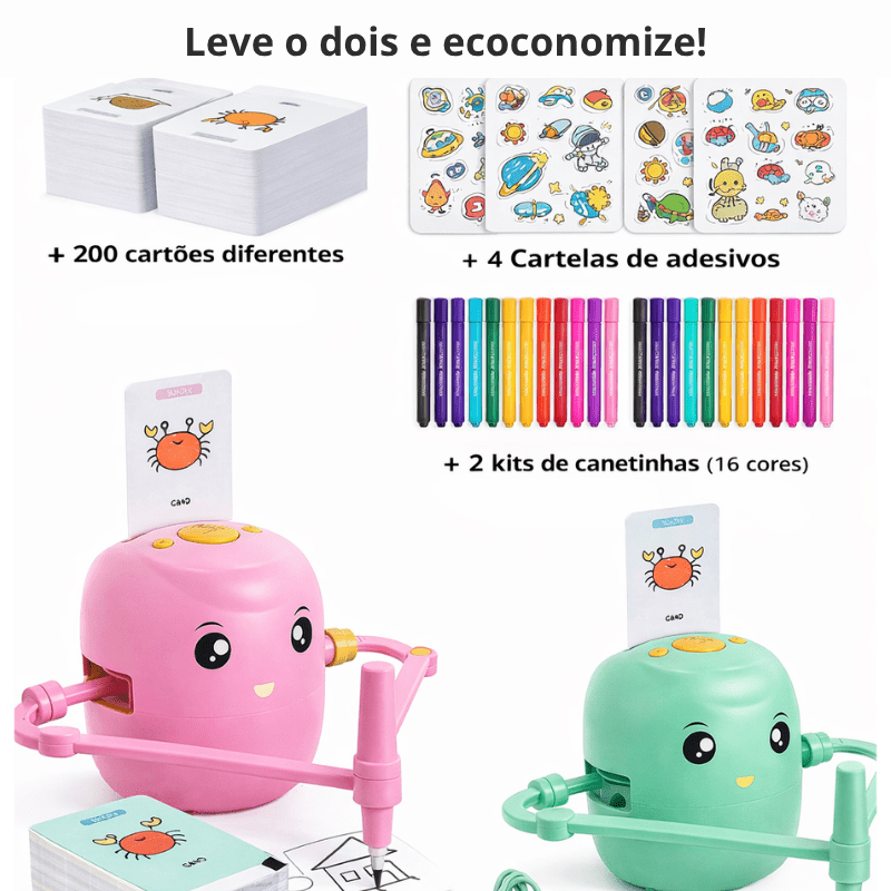 RoboDraw Kids – Robô Desenhista Infantil - Creative Brinquedos