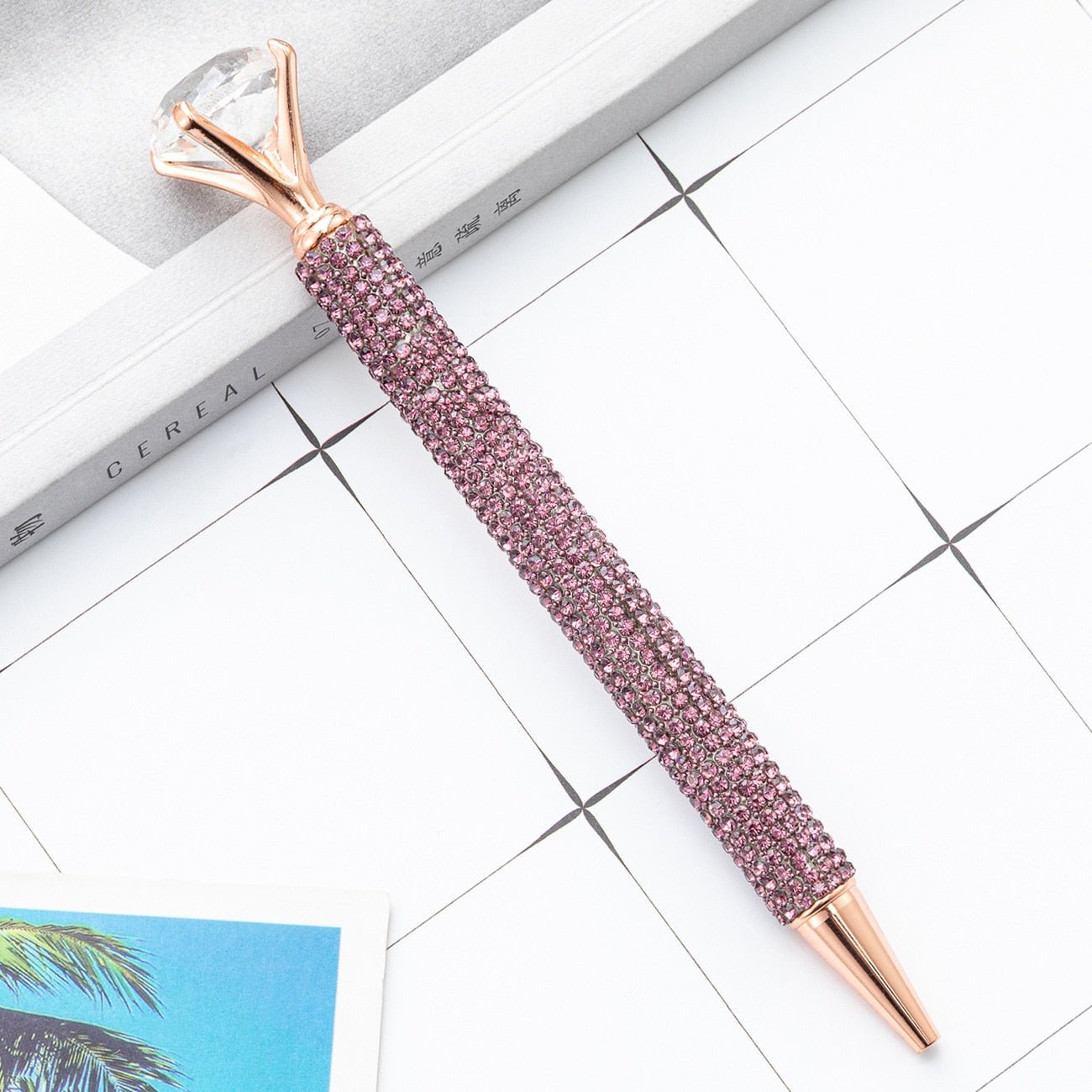 20 peças caneta luxo diamante strass - Creative Brinquedos