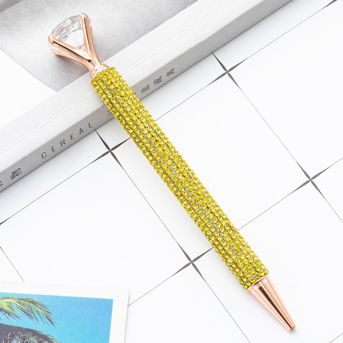 20 peças caneta luxo diamante strass - Creative Brinquedos