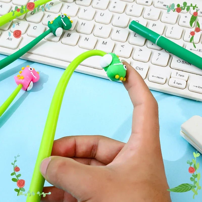 24 peças caneta Dino - Creative Brinquedos