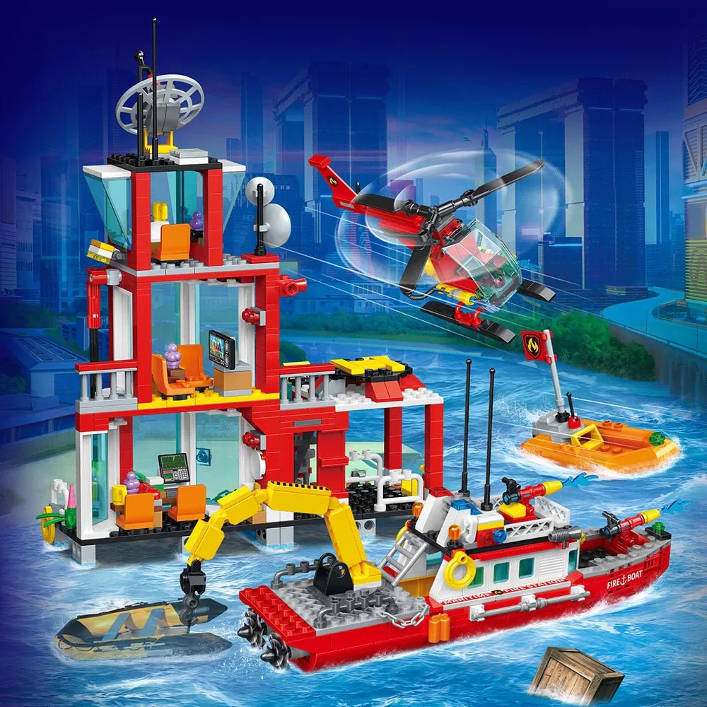 Rescue Builder Kids – Missão Bombeiros - Creative Brinquedos