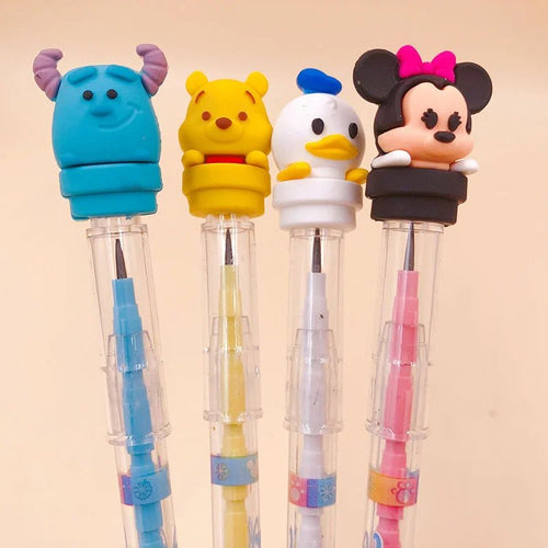 56 peças lapiseira troca ponta Marvel/Disney - Creative Brinquedos