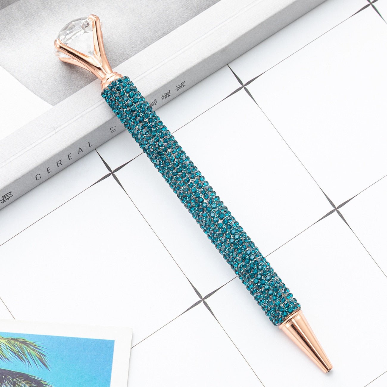 20 peças caneta luxo diamante strass - Creative Brinquedos