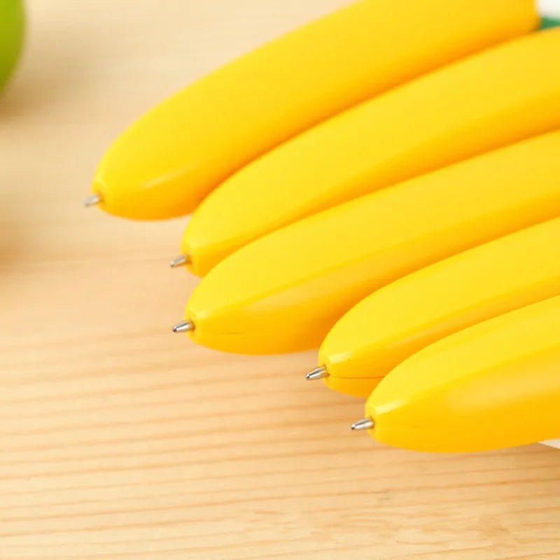 6 peças caneta banana - Creative Brinquedos