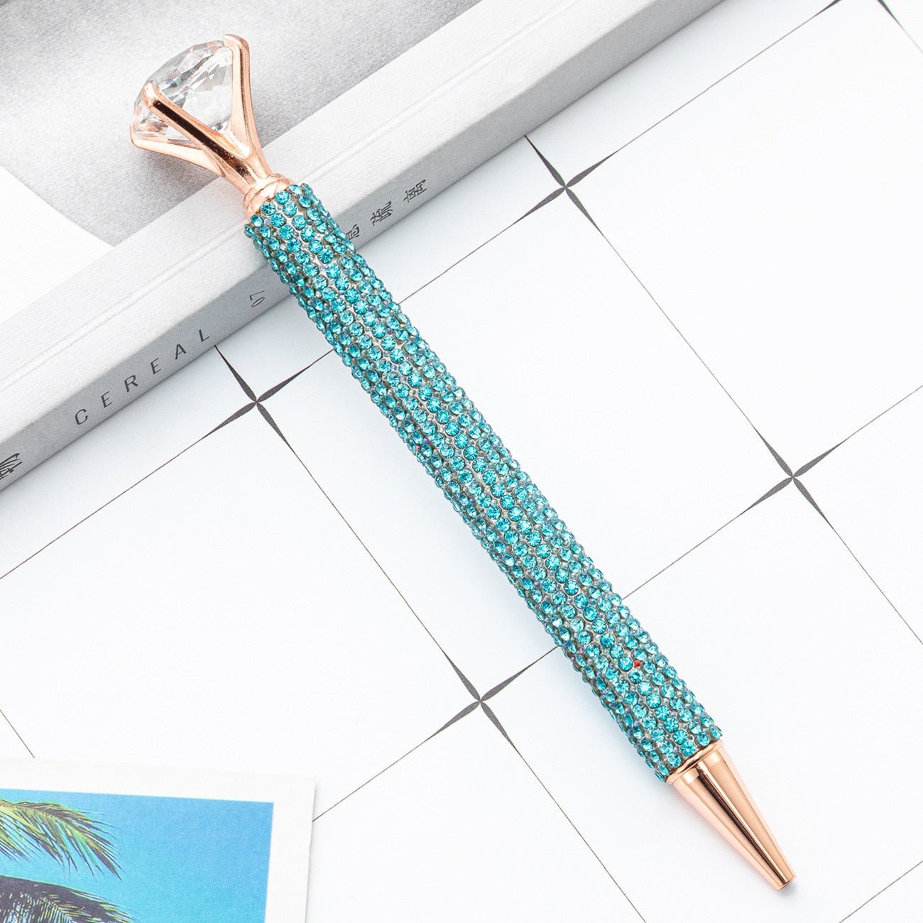 20 peças caneta luxo diamante strass - Creative Brinquedos
