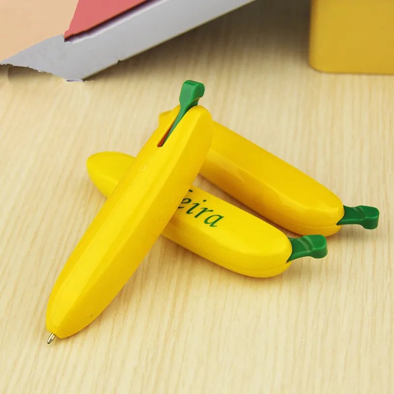 6 peças caneta banana - Creative Brinquedos