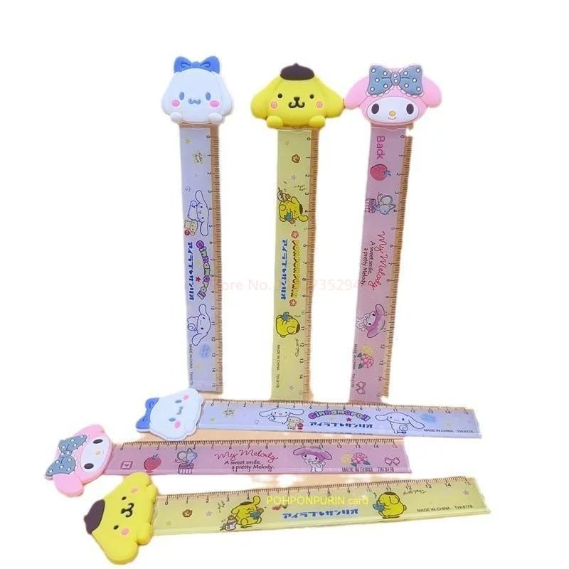 54 peças régua Sanrio - Creative Brinquedos