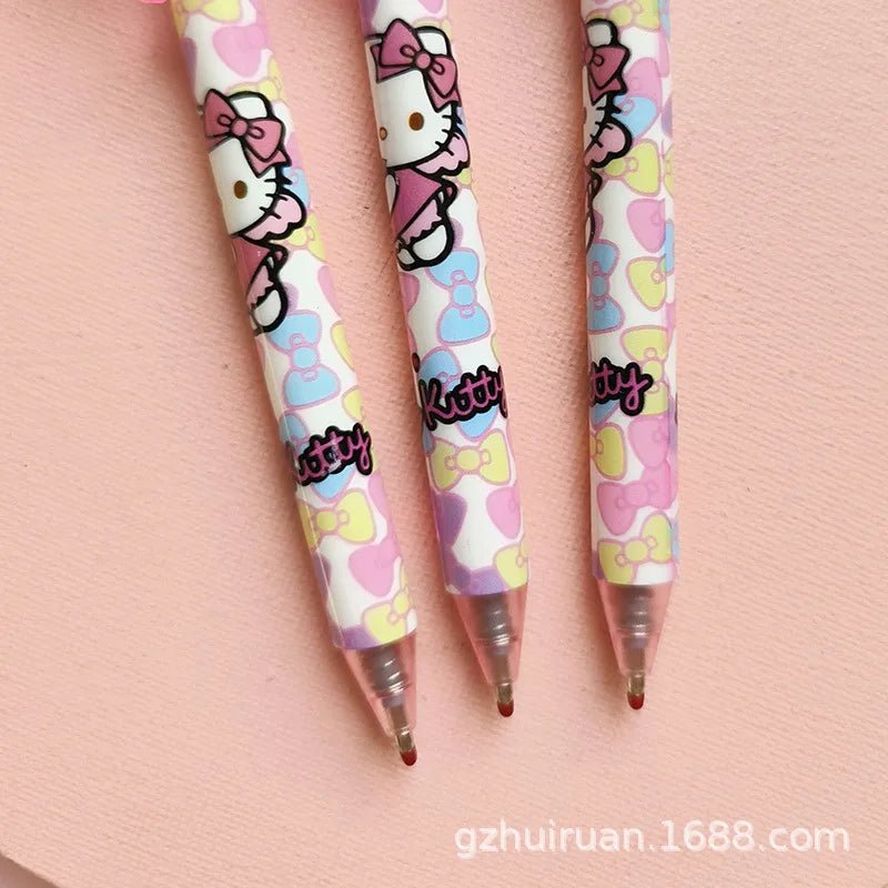 40 peças caneta click Hello Kitty - Creative Brinquedos
