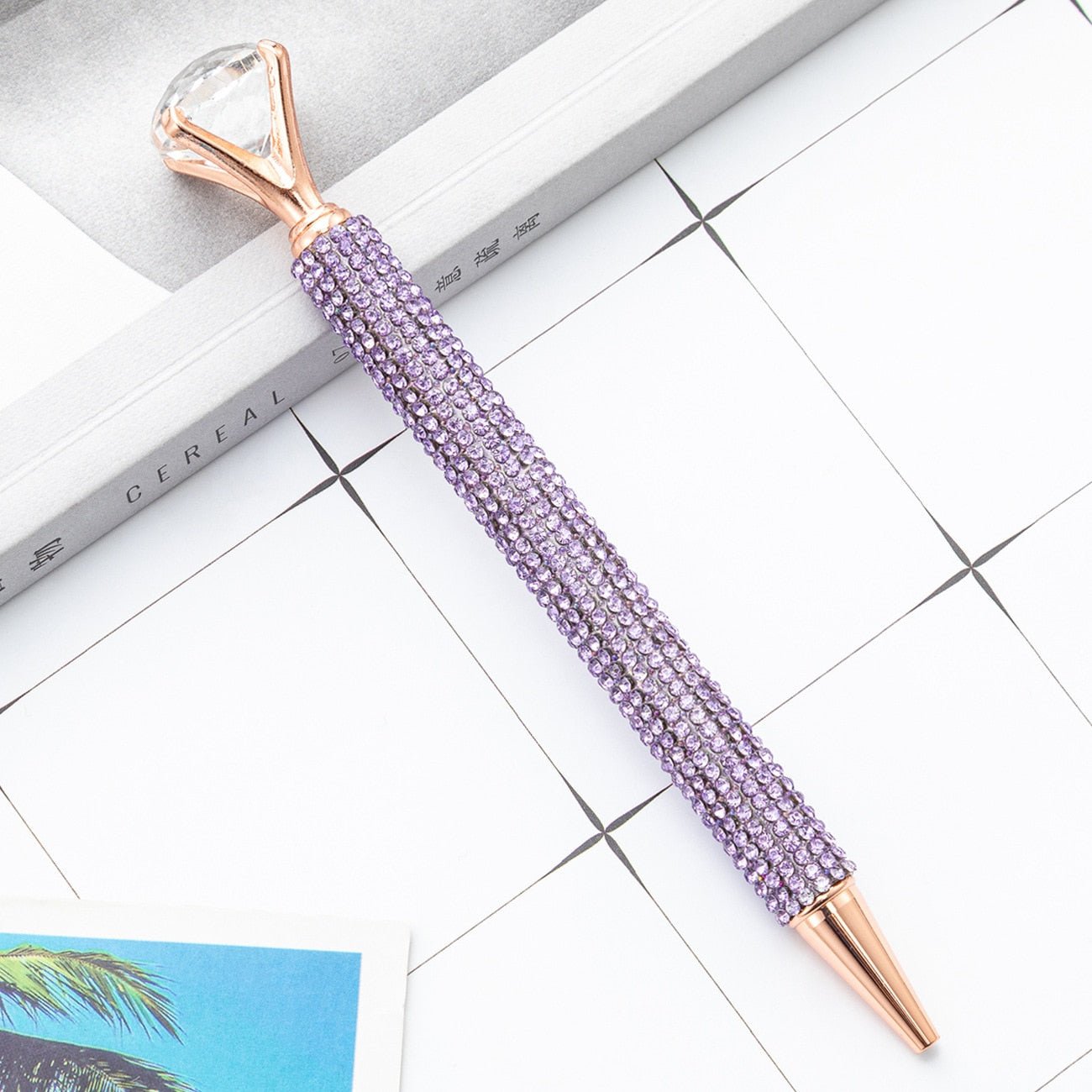 20 peças caneta luxo diamante strass - Creative Brinquedos