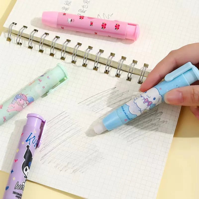 20 peças caneta borracha Sanrio - Creative Brinquedos
