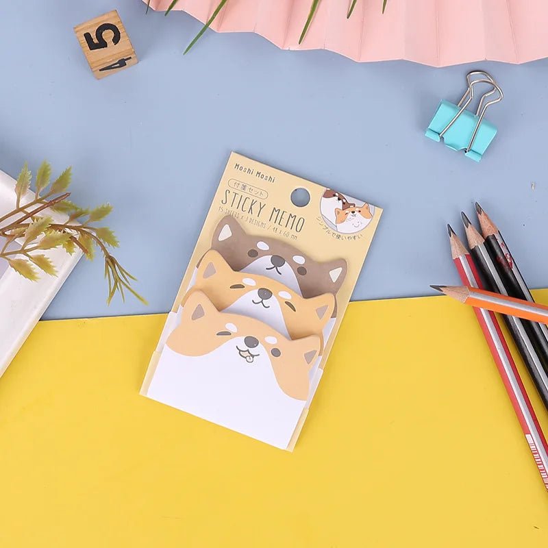 6 peças nota adesiva pets - Creative Brinquedos