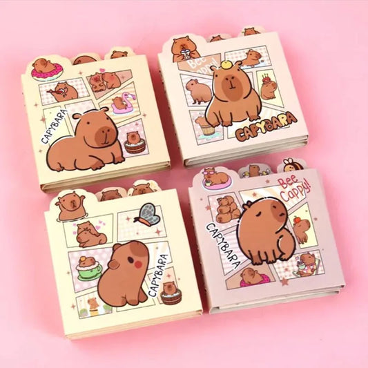 12 peças mini caderno notas adesivas