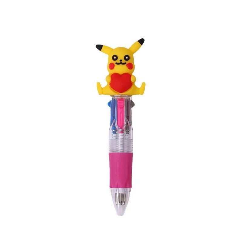 36 peças caneta 4 cores Pokémon - Creative Brinquedos