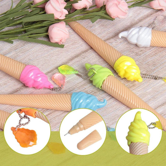 24 peças caneta sorvete - Creative Brinquedos