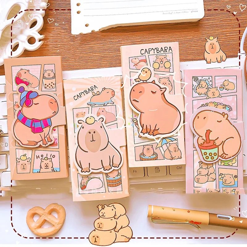 16 peças bloco de anotações capivara - Creative Brinquedos