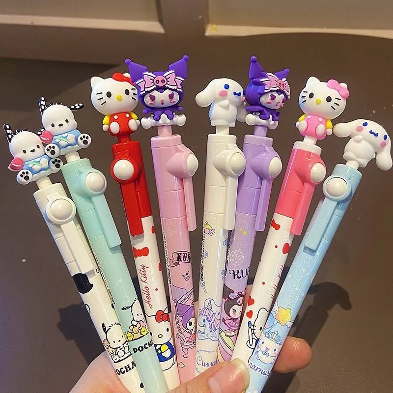 32 peças caneta giratória Sanrio - Creative Brinquedos
