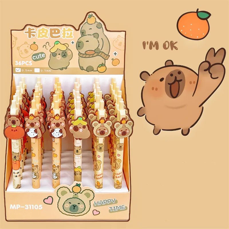 36 peças lapiseira capivara - Creative Brinquedos