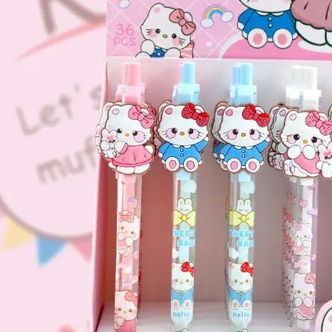 12/36 peças lapiseira Hello Kitty - Creative Brinquedos