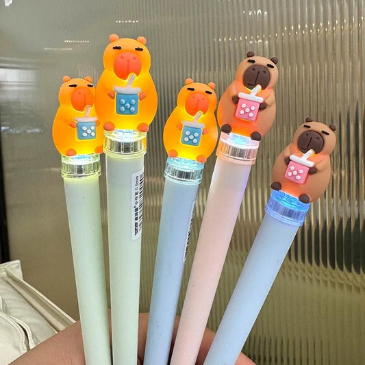 36 peças caneta capivara led - Creative Brinquedos