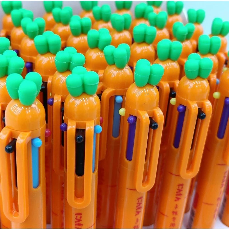 Caneta cenoura 6 cores - Creative Brinquedos