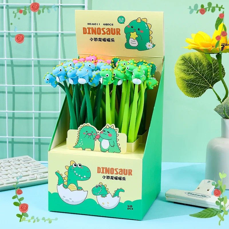 24 peças caneta Dino - Creative Brinquedos