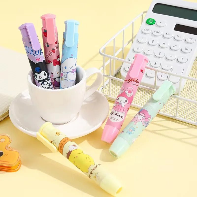 20 peças caneta borracha Sanrio - Creative Brinquedos
